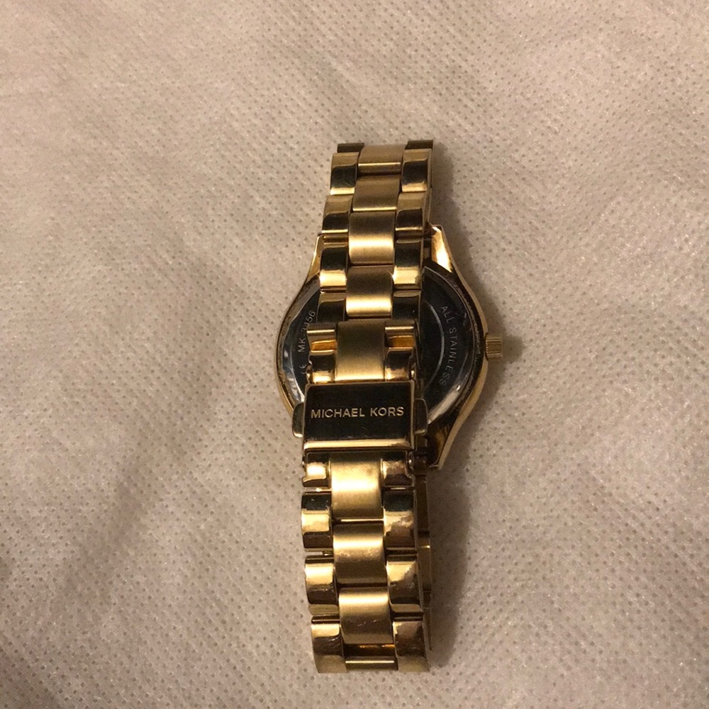 Michael Kors gold watch Roman Numerals - Picture 3 of 3
